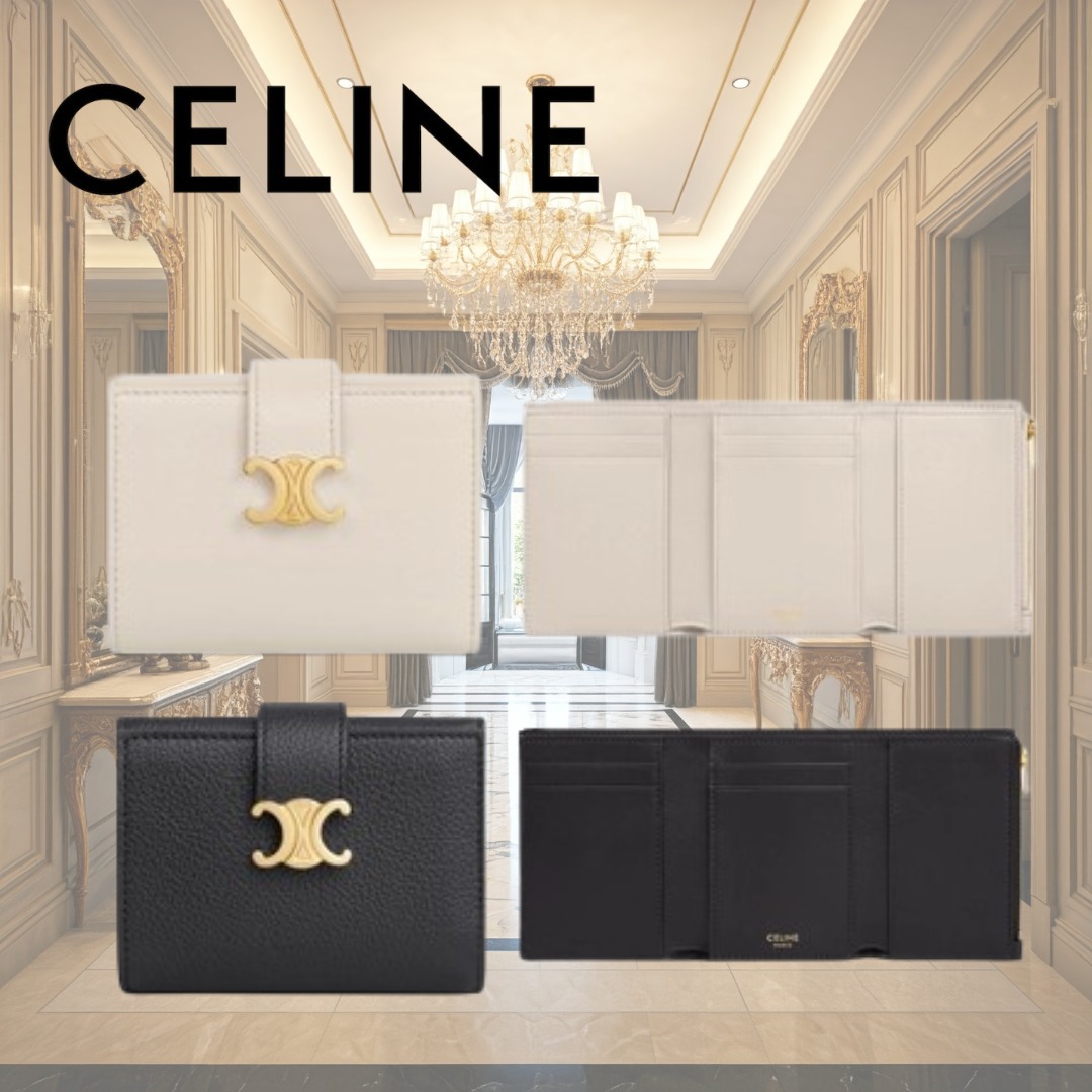 【25AW新作】CELINE ファインウォレット CELINE ヴィクトワール