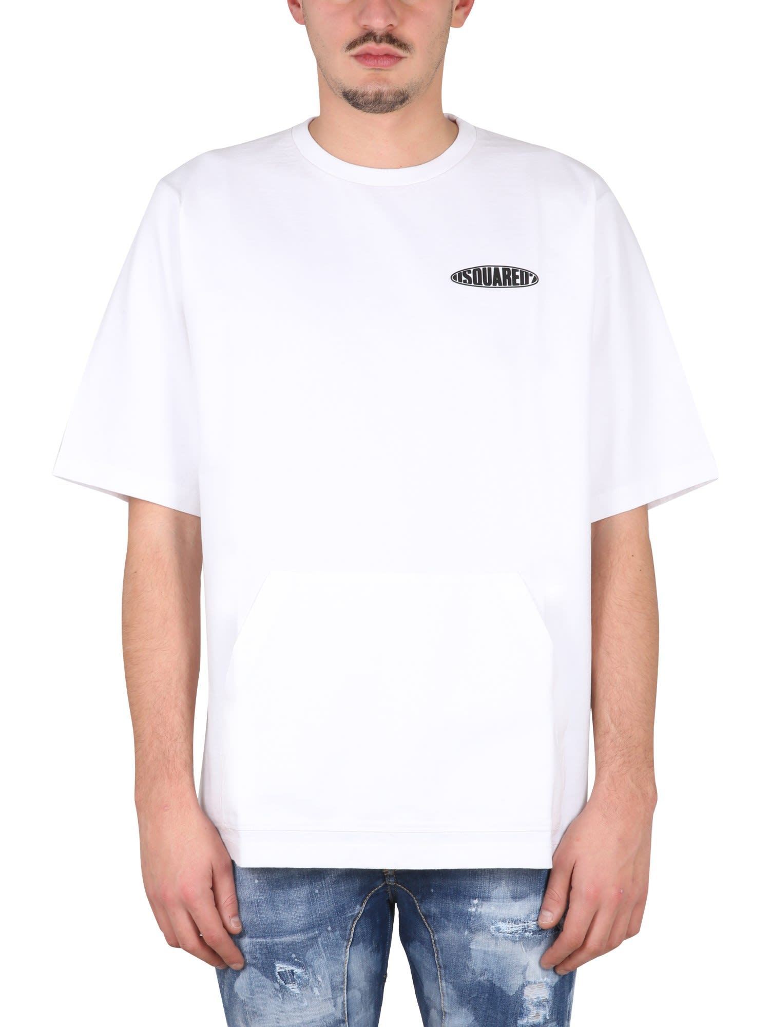 【送料&関税込】Dsquared2 Surf Board Skater T-shirt