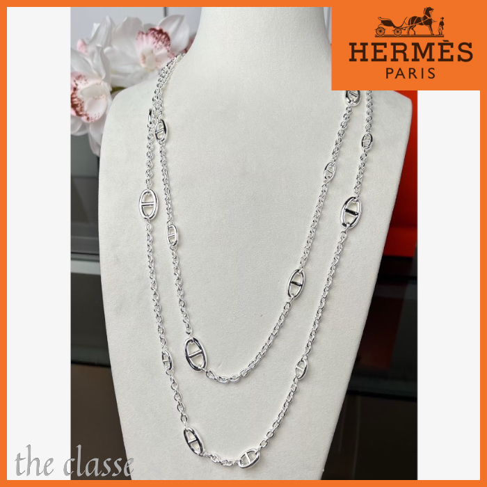 【入手困難！】HERMESファランドール ネックレス 120 HERMES ロングネックレス ファランドール120《FARANDOLE