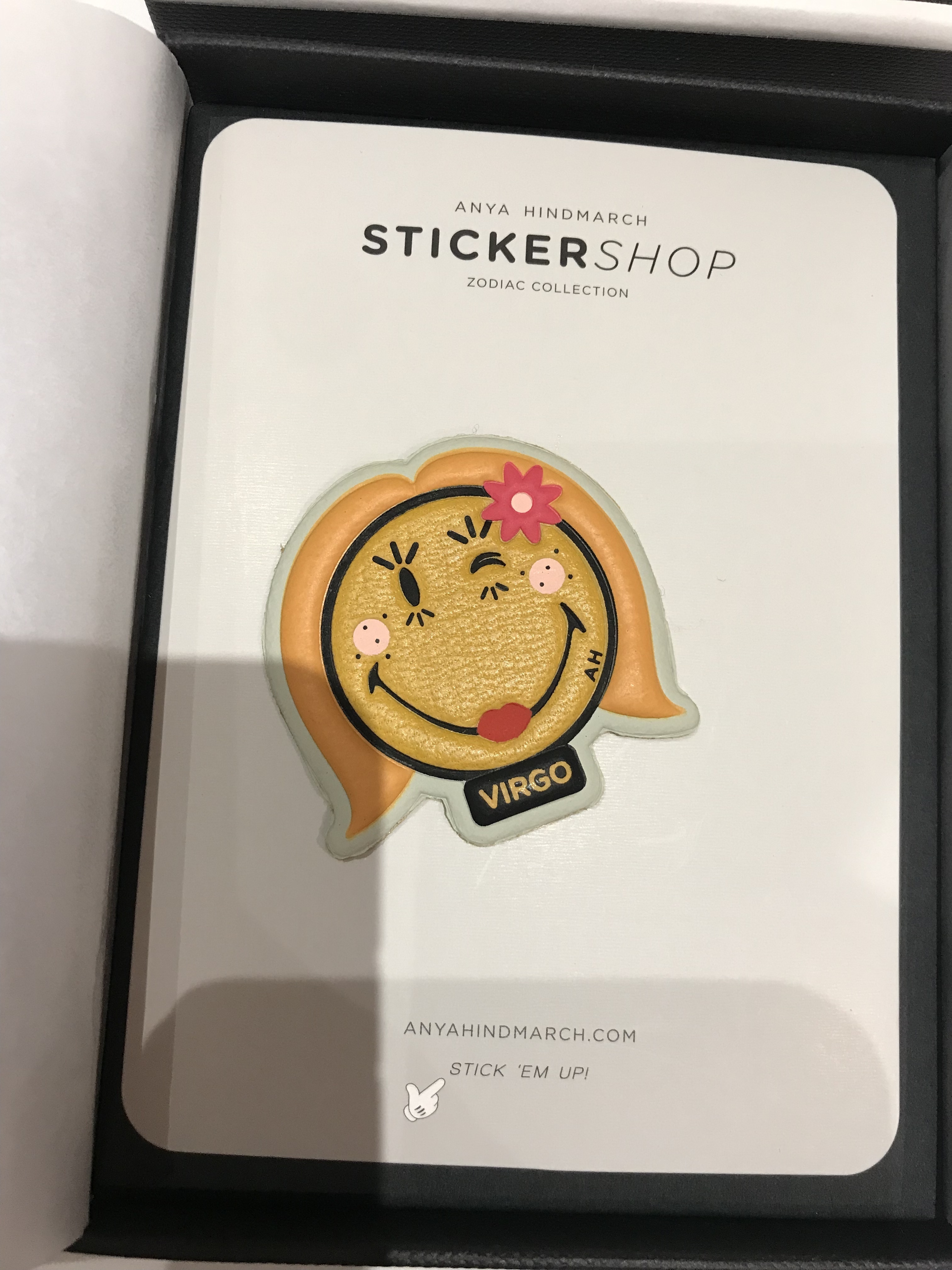 アニヤ★(嬉しい再入荷)バッグやスマホに付けたいSticker/VIRGO