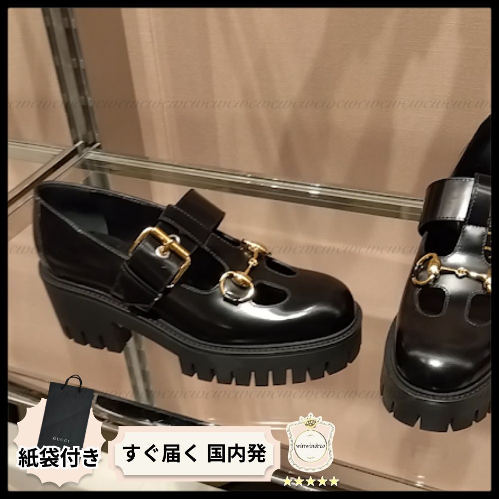 【完売必至】グッチ■ホースビットが美しいレザーローファー