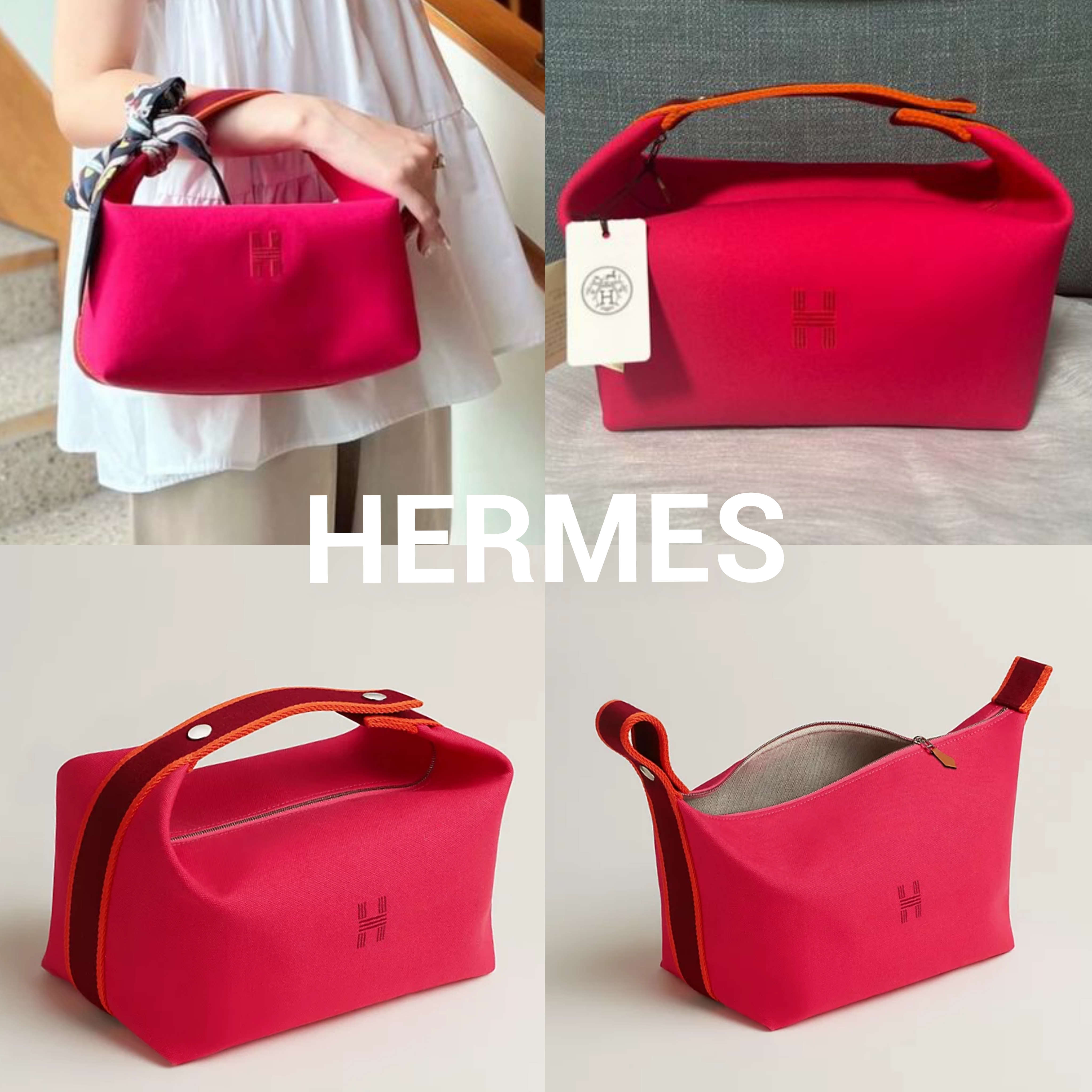 【大好評♪】HERMES ポーチGMサイズ Bride a Brac
