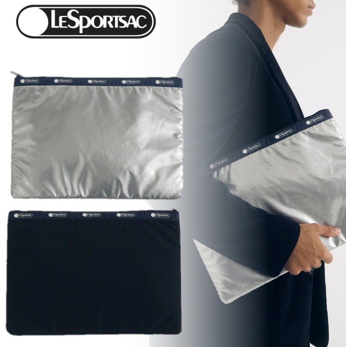 国内発送*LeSportsac for ADAM ET ROPE'* リバーシブルPCケース