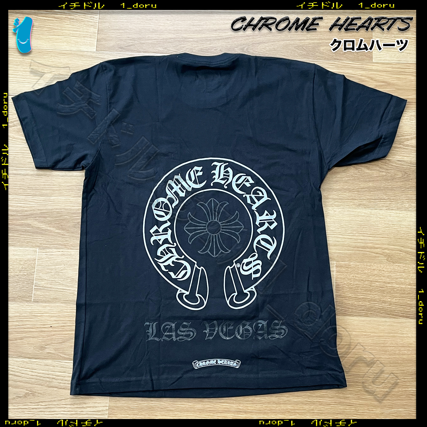 Chrome Hearts ラスベガス限定 ホースシュー CH プラス Tシャツ