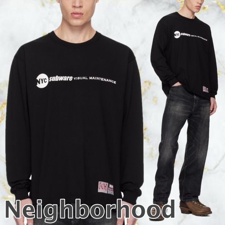 【Neighborhood】×Subware ブラック NH LS-3 Tシャツ