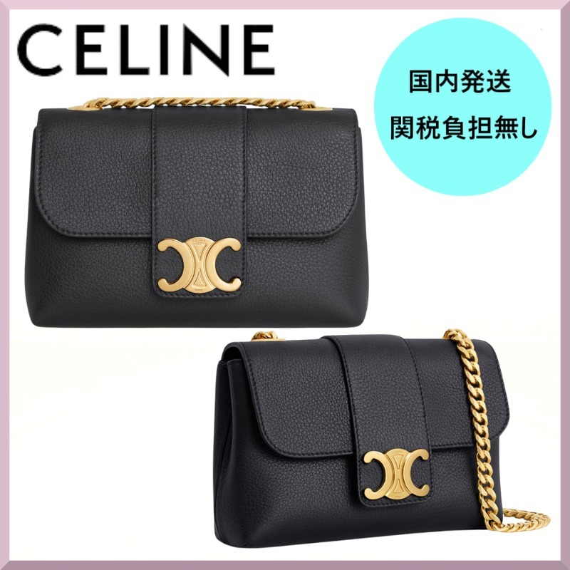 【国内発送】CELINEヴィクトワール /サプルカーフスキン