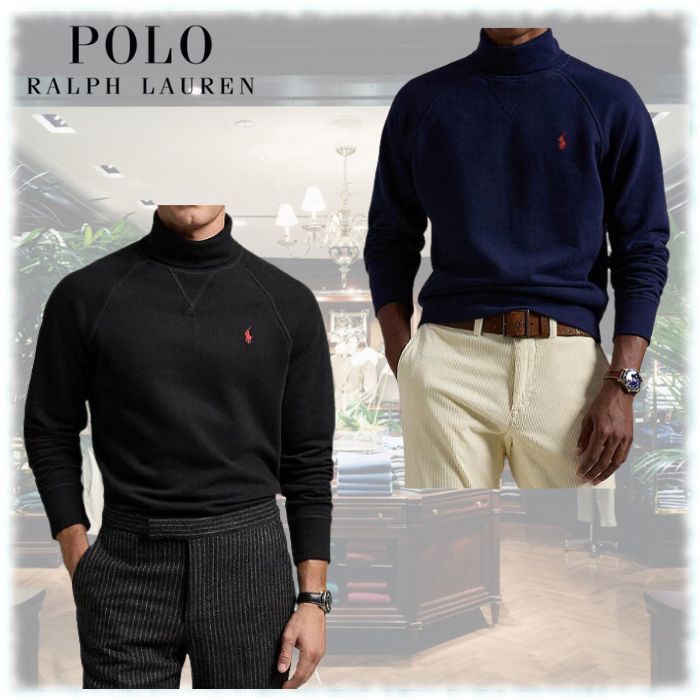 新作☆ Polo Ralph Lauren RL フリース タートルネック トップス