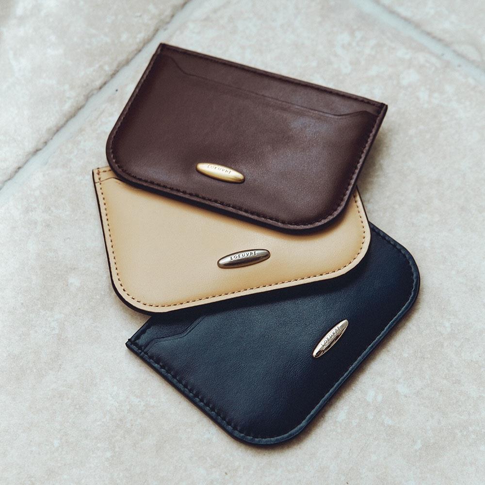 ◇LOEUVRE◇ Jete Card Wallet_3color