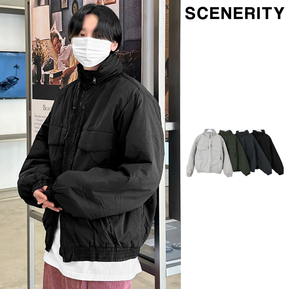 【SCENERITY】Utility Puffer Padding