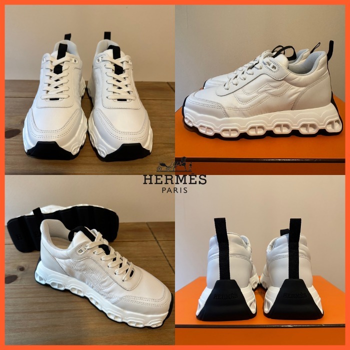 【スマートに】HERMES スニーカー インパルス シェーヌダンクル