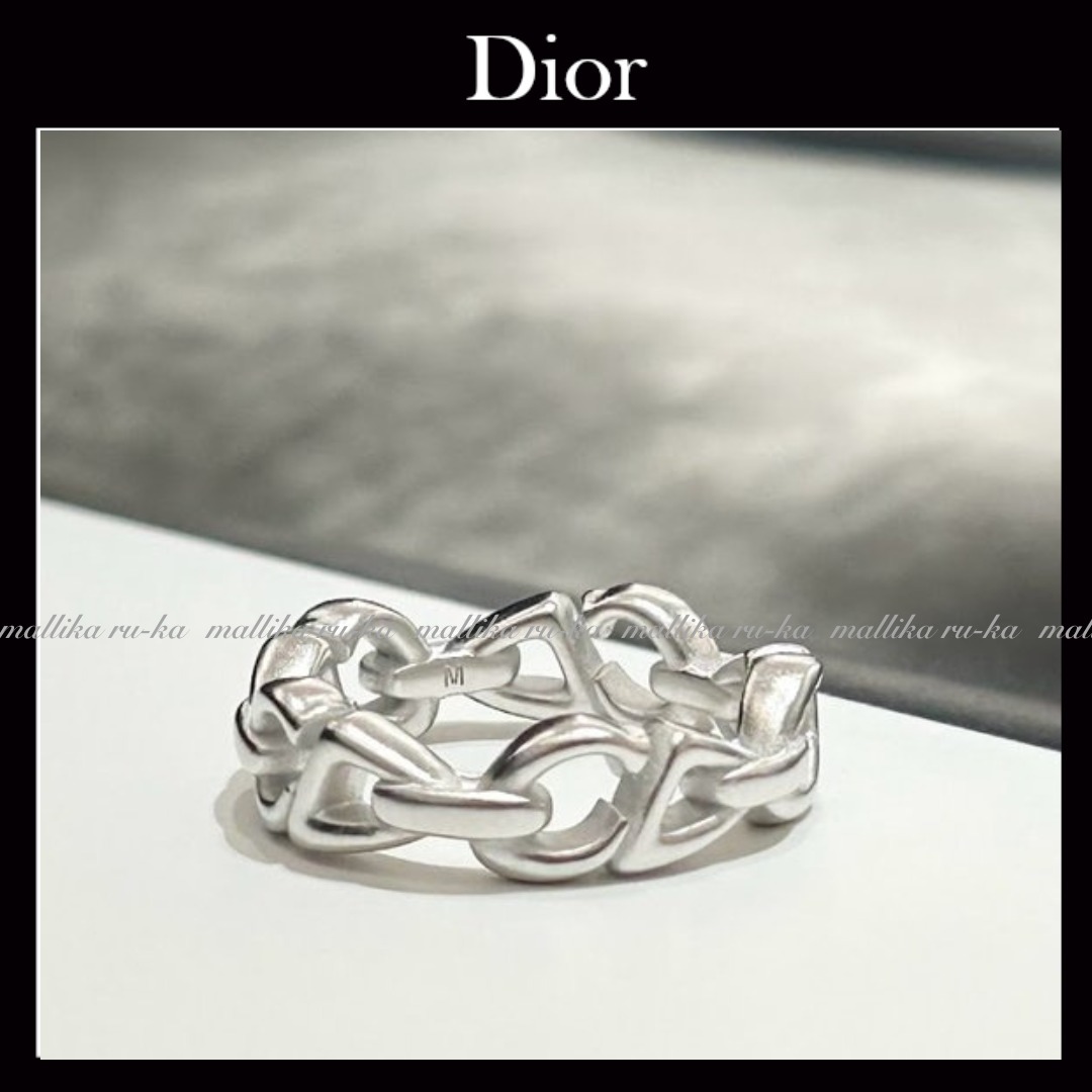 すぐ届く☆国内発【Dior】 CD30 チェーンリンク リング