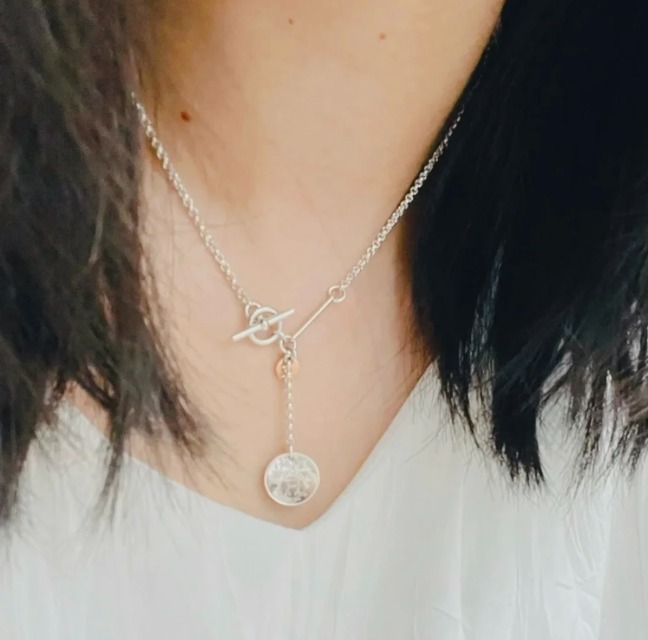 《上品♪》HERMES ペンダント 《エルメス エクスリブリス》 PM