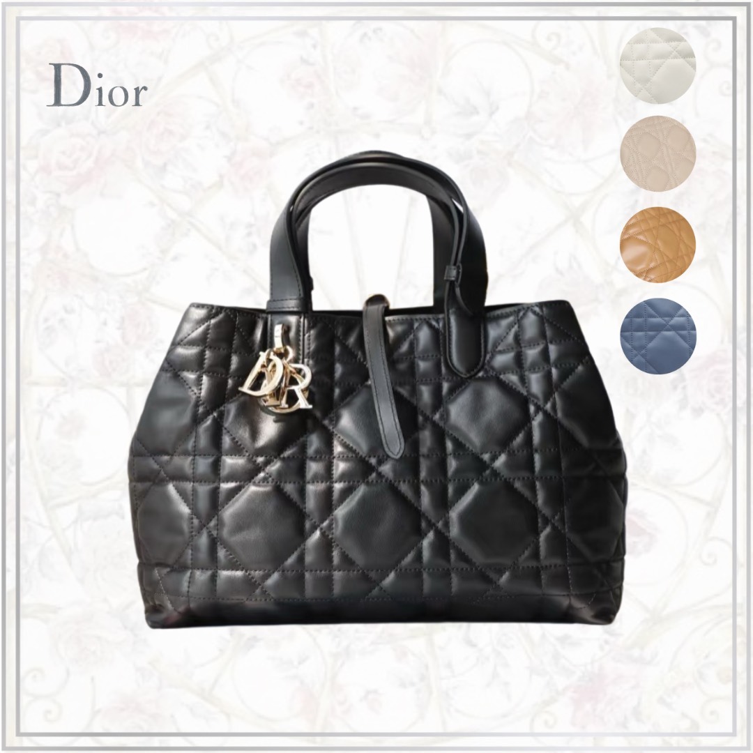 【ポーチ付きで可愛い♪】 ◆DIOR◆TOUJOURS バッグ ミディアム