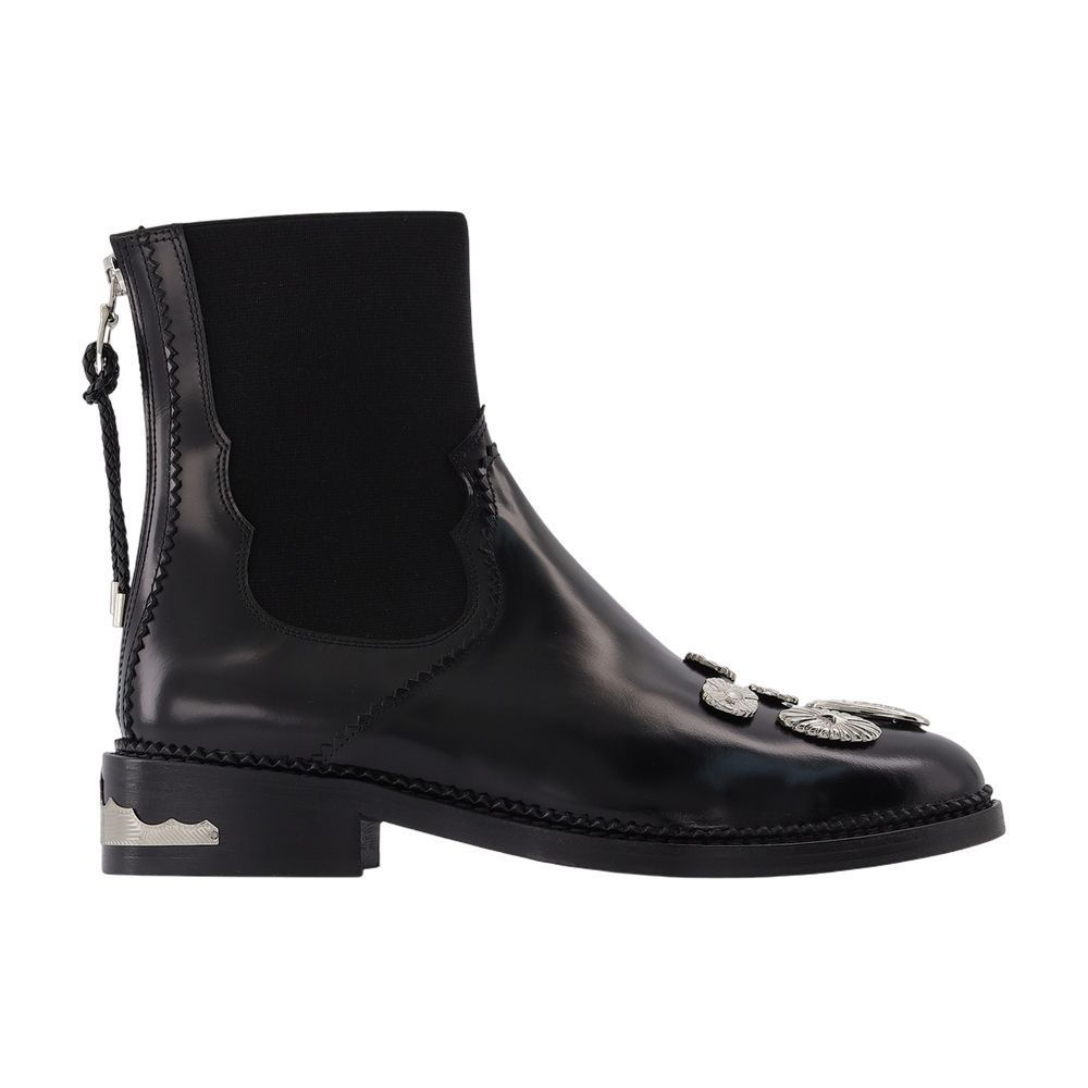 【関税込み】Aj990 Ankle Boots - Toga Pulla - Black - Leather