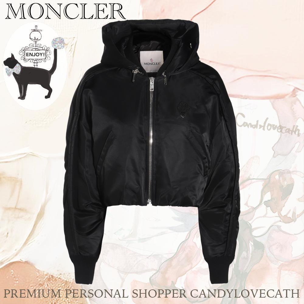 ジャケット MONCLER WILLOW SMITH BLACK CASUAL JACKET