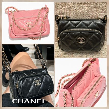 人気【CHANEL】クラシック チェーン クラッチ ショルダー バッグ