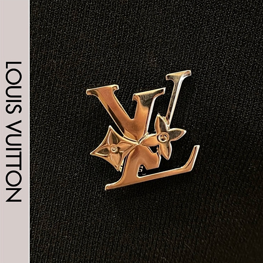 《華やか/アクセントに》LOUIS VUITTON モノグラム ブローチ