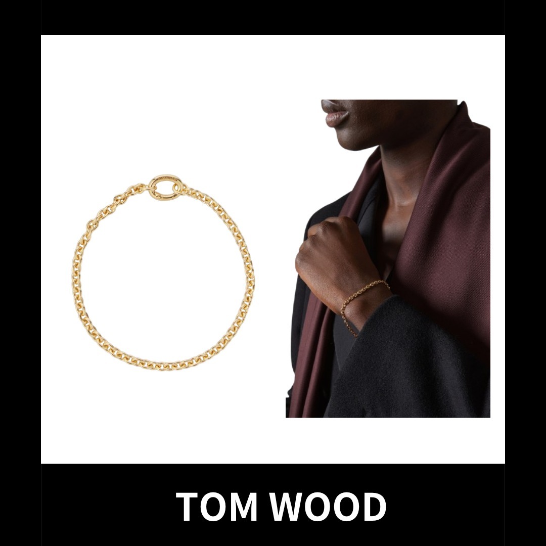 ★TOM WOOD★アダ 金メッキ スターリングシルバー ブレスレット