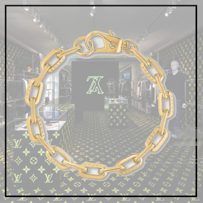 【24AW】ネックレス LV エッジ MM◆ルイヴィトン◆