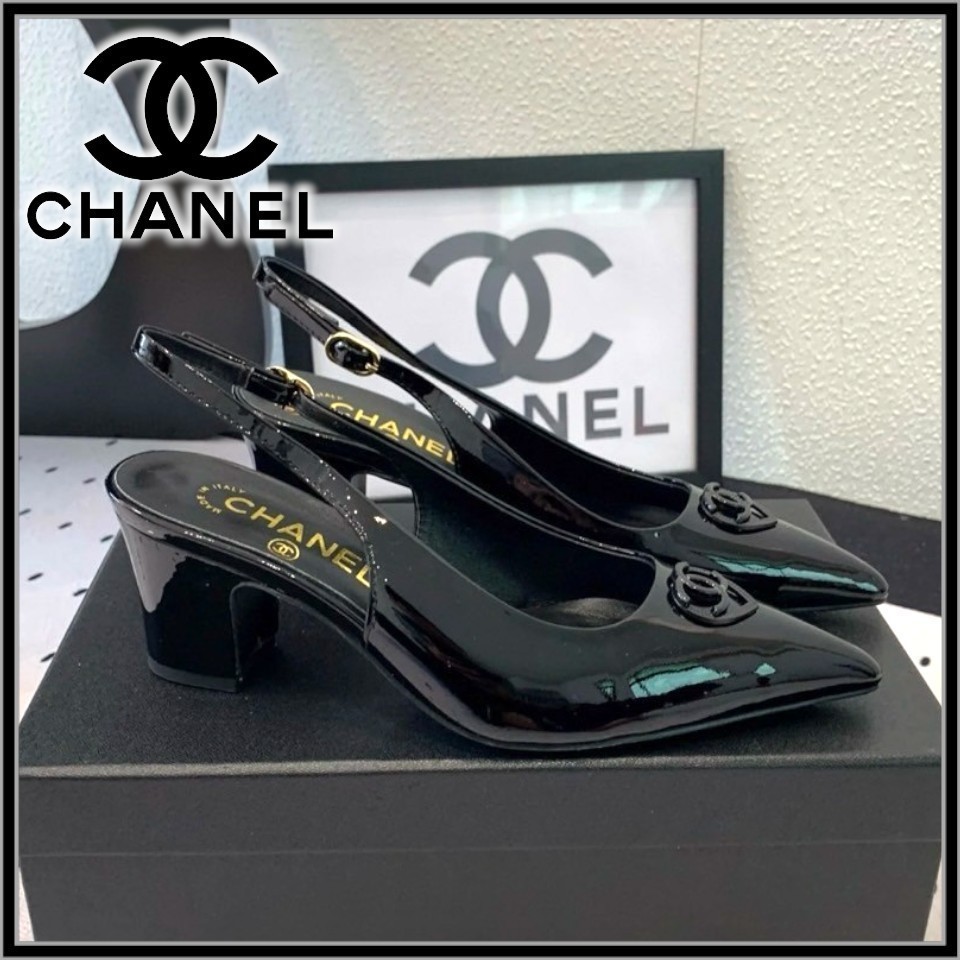 大人上品なデザイン♪【CHANEL】パンプス