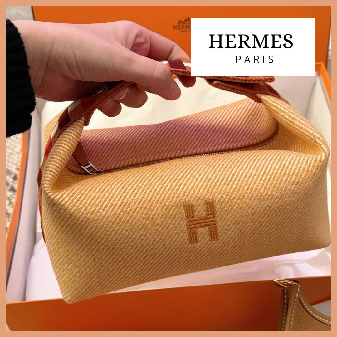 大人気 希少カラー【HERMES】ブリッドアブラックPM ポーチ