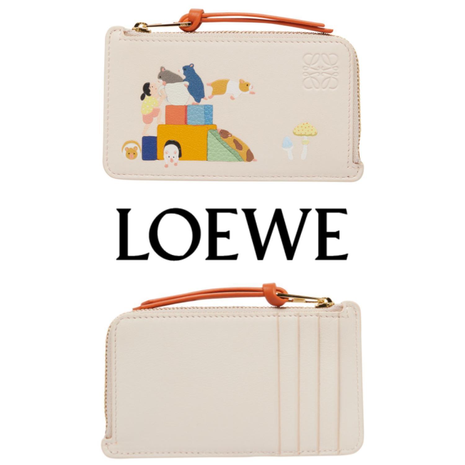 コラボ【LOEWE】 x Suna Fujita - Hamster カード＆コインケース