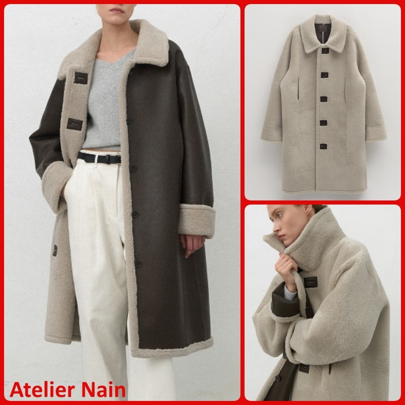 ★AtelierNain★リバーシブルマスタングロングコート