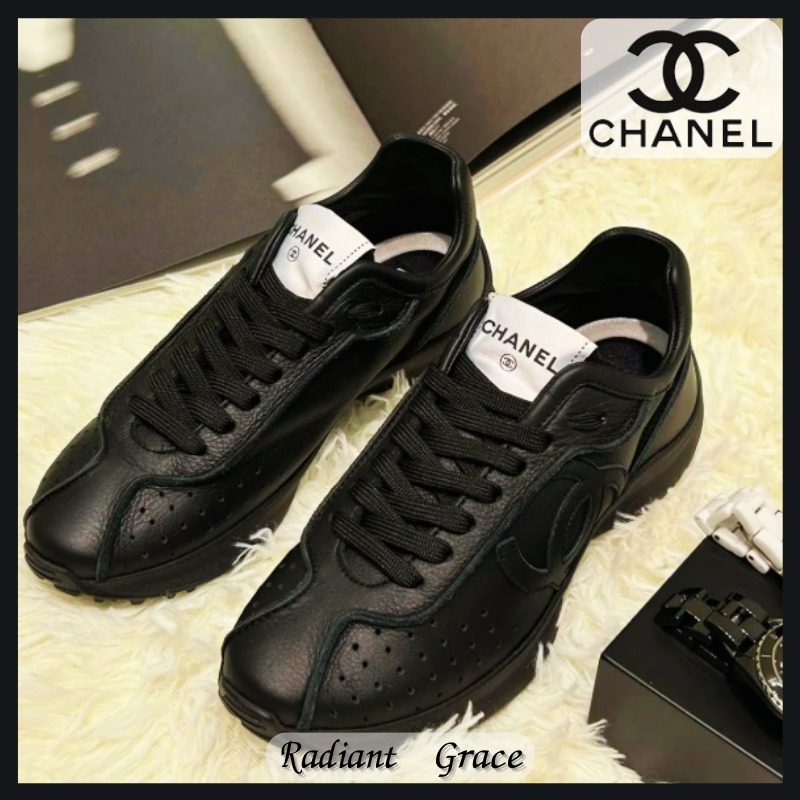 《履くだけで主役に★》CHANEL スニーカー ブラック