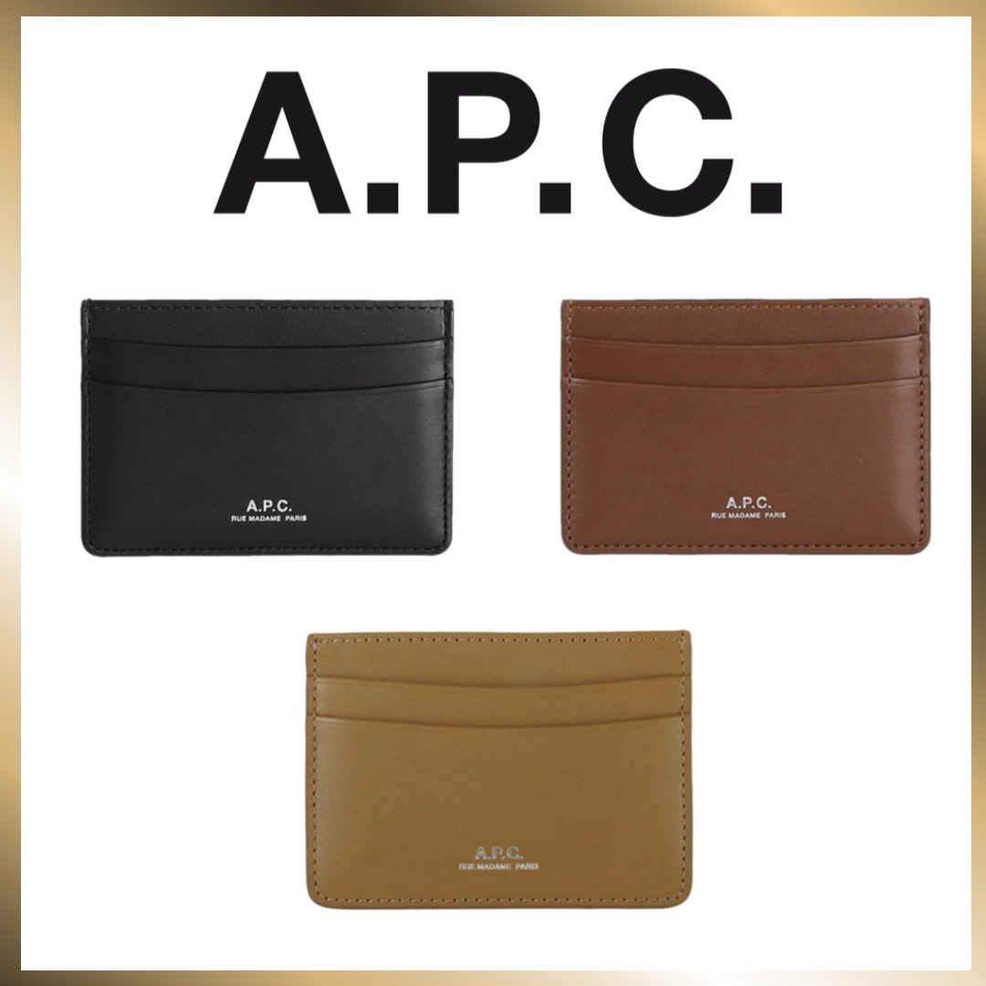 ◇A.P.C.◇ APC Apesse Wallet Andre Card Wallet 3 Colors