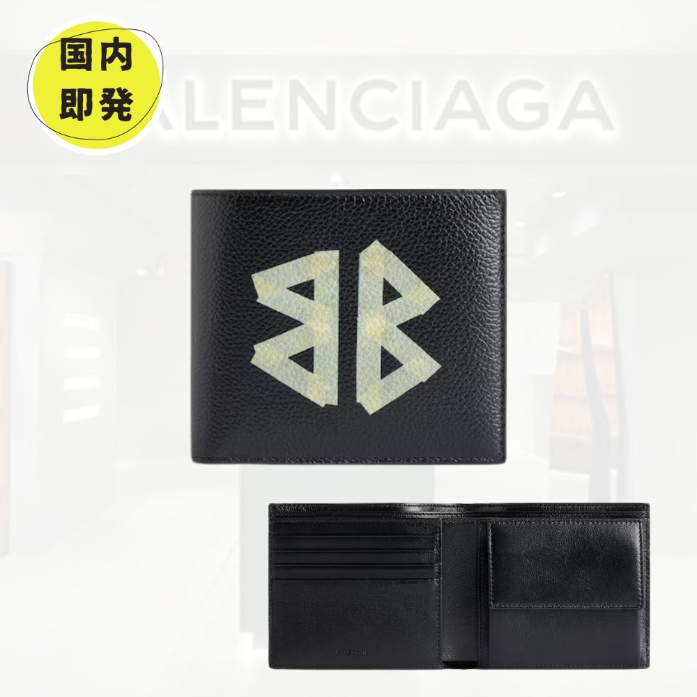 国内即発+BALENCIAGA+Cash スクエア フォールデッドウォレット