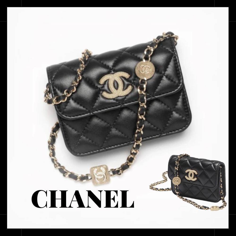 【おしゃれ上級者に♡】CHANEL★チェーン付きクラッチ