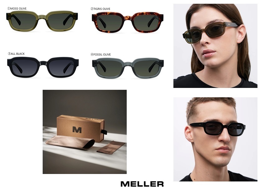 【MELLER】バイオベース・ユニセックスサングラス★JAMIL