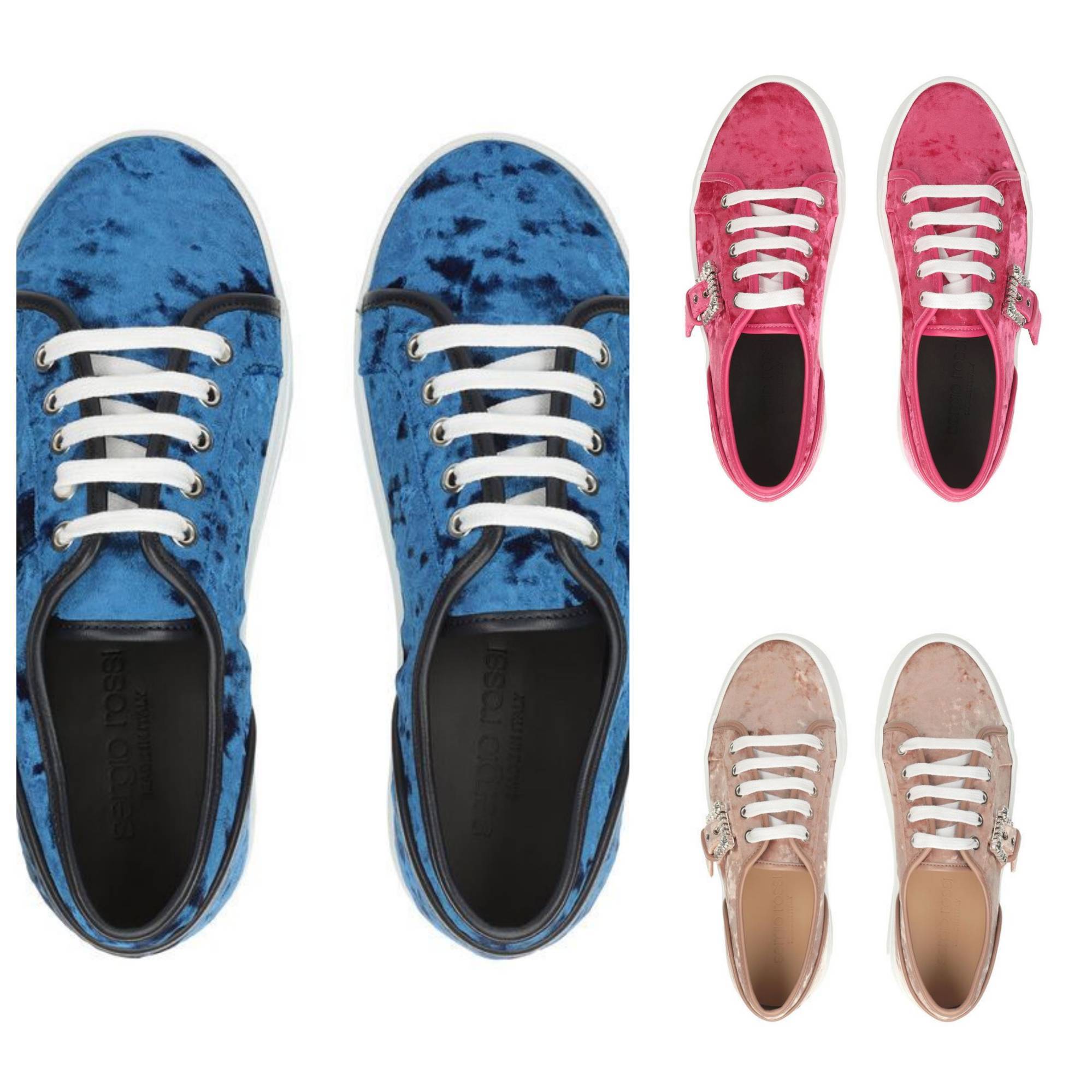 《送料無料》 Sergio Rossi Twenty Buckle - Sneakers