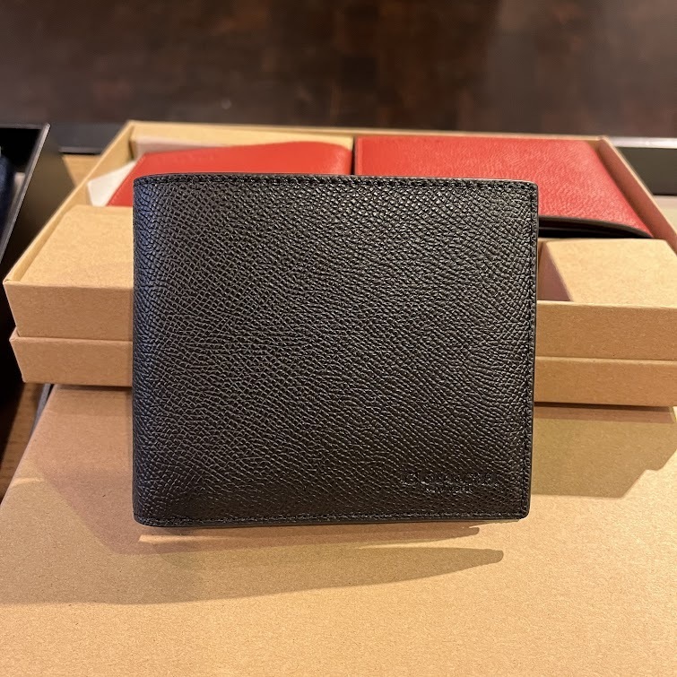 《超人気》 コーチ COACH 3 In 1 Wallet メンズ 二つ折り財布