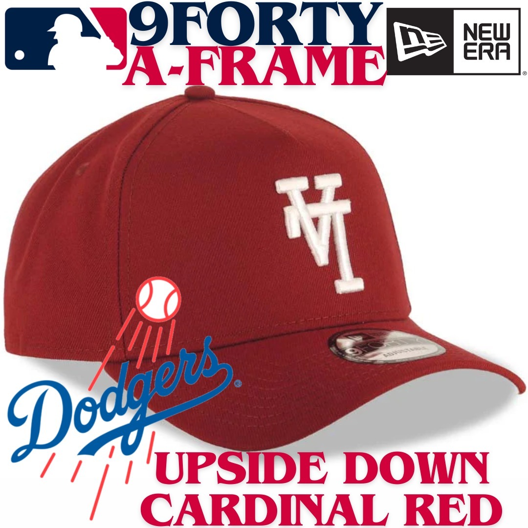 【US限定】New Era 9FORTY A-frame Los Angeles Dodgers Upside