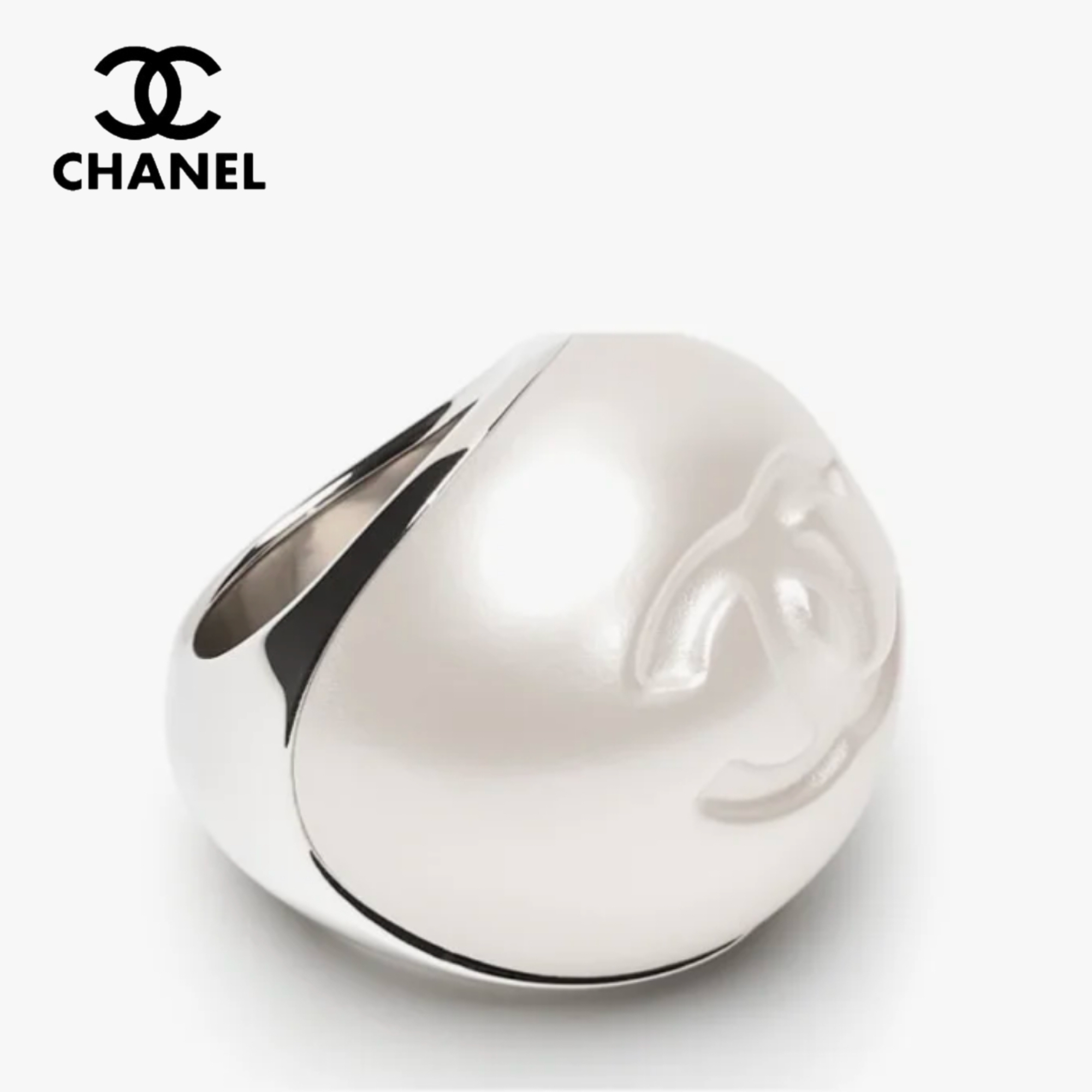 シンプルなのに存在感抜群◎【CHANEL】リング