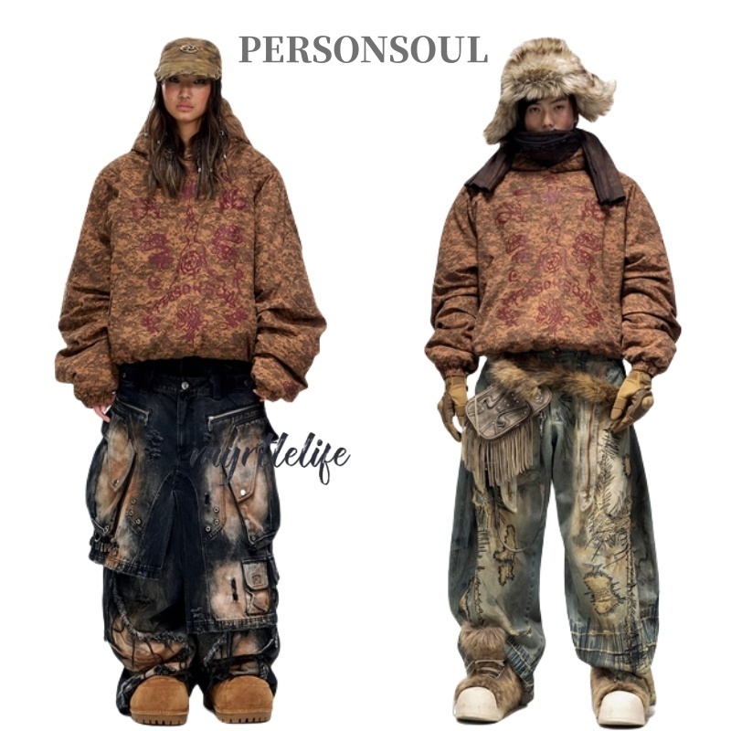 PERSONSOULカモフラージュ フーディトーテム日本未入荷 PL16