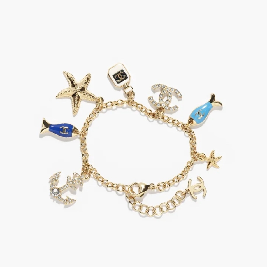 《爽やかなお魚のレアデザイン♪》25C限定★CHANEL ブレスレット