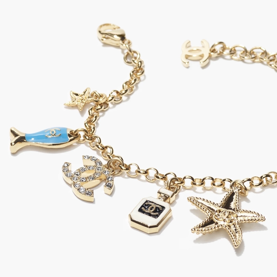 《爽やかなお魚のレアデザイン♪》25C限定★CHANEL ブレスレット