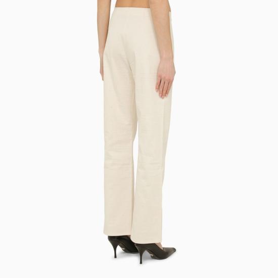 パンツ OUR LEGACY Women Straight Pants W2244BNCO White