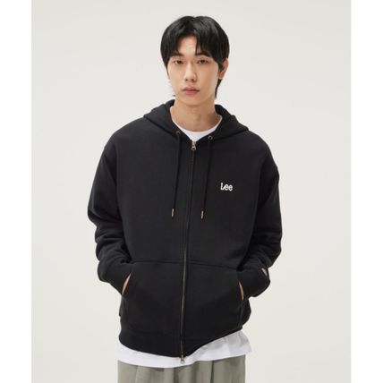 ◇LEE◇ Small Twitch Logo Hooded Zip-Up Black (LEE/アウター