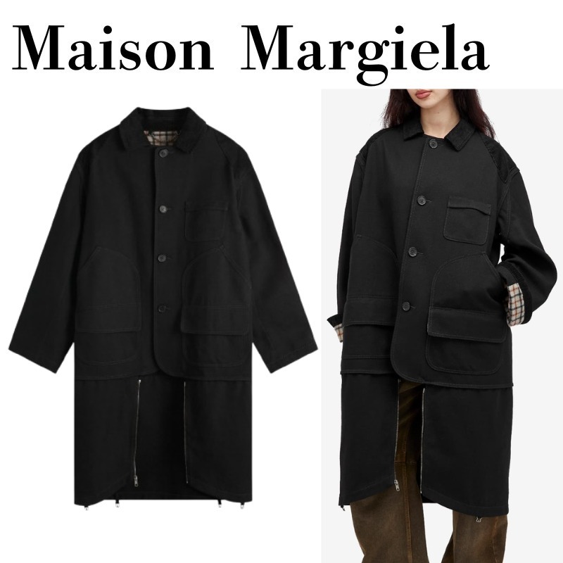 【MAISON MARGIELA】黒 コート☆送料関税込み☆