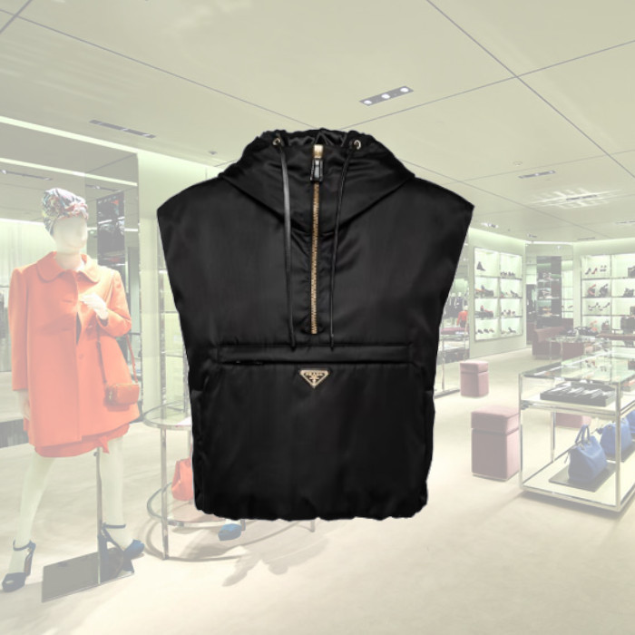 【24AW】Re-Nylon ベスト◆プラダ◆