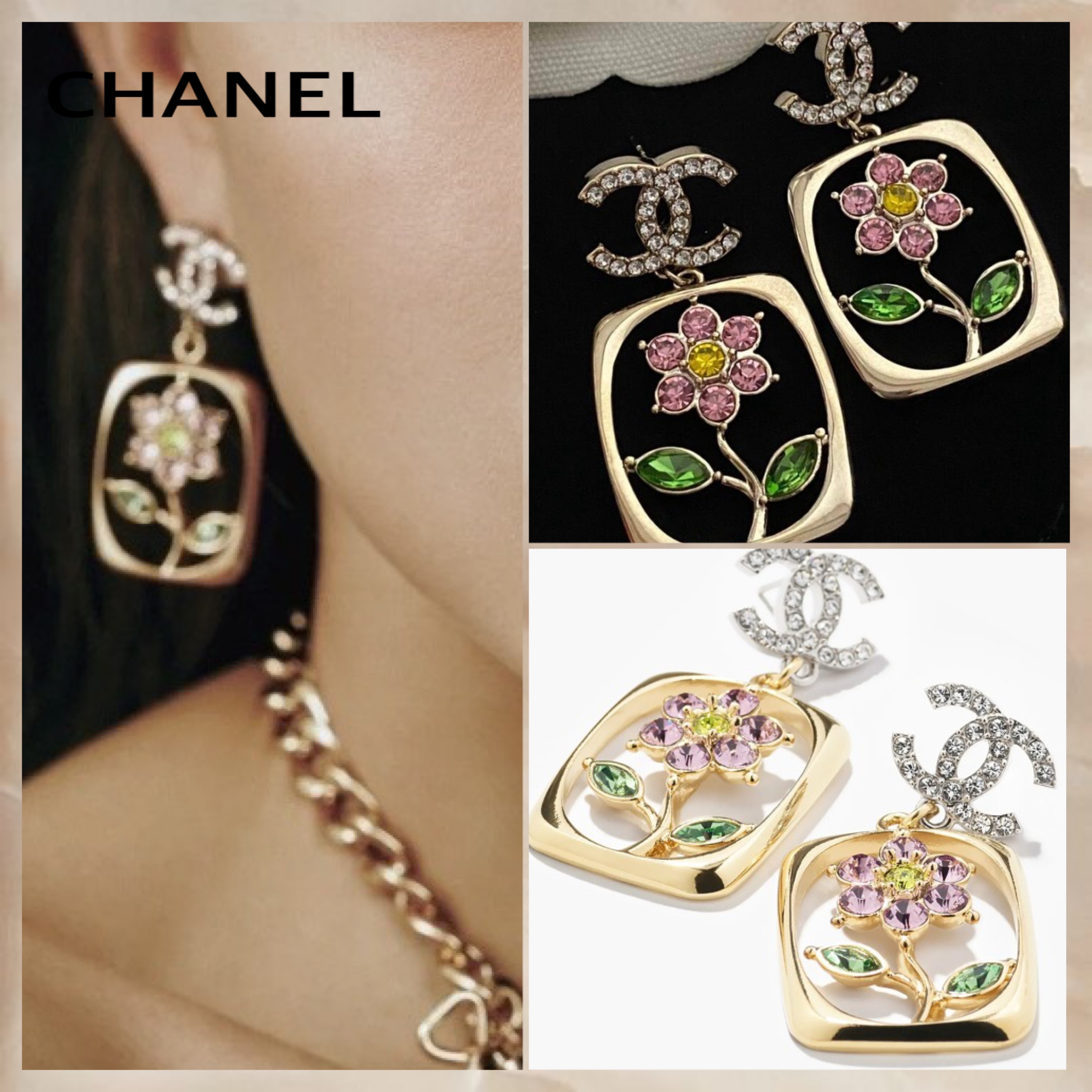 新作【CHANEL】シャネル CCロゴ ピアス