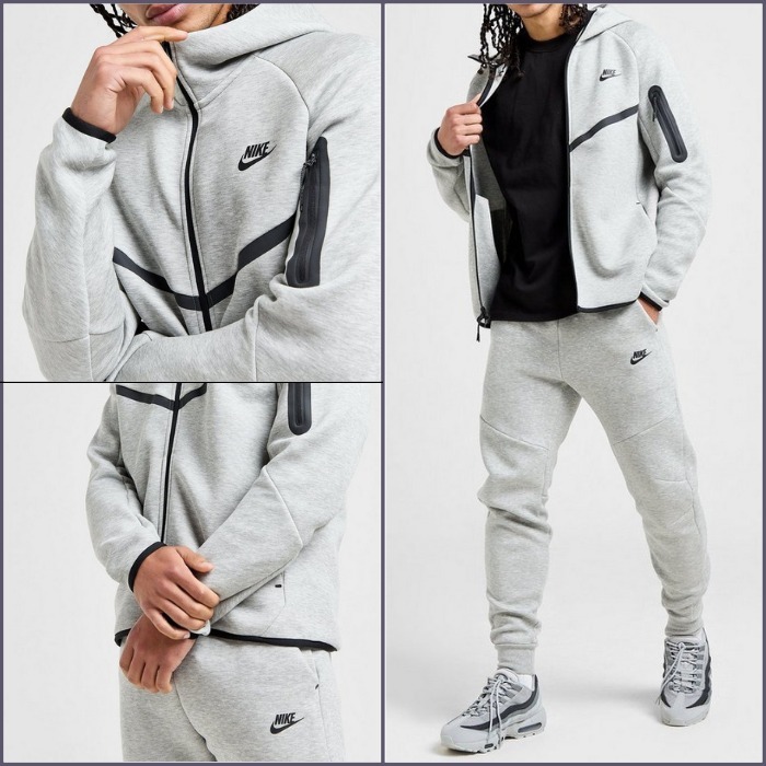 人気海外ブランドアイテム｜ファッション通販 レア【Nike ナイキ】テックフリース フルジップパーカー グレー トップス