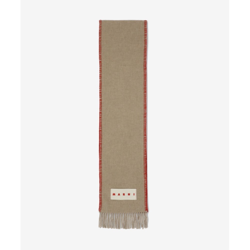 マフラー・ストール MARNI Wool Cashmere Muffler Nomad SCZC0068Y0UAW03100W60 SCZC