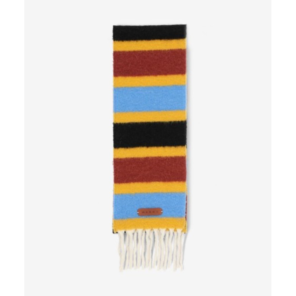 マフラー・ストール MARNI Fringe label muffler multicolor SCZC0044Q0UAW014STB39