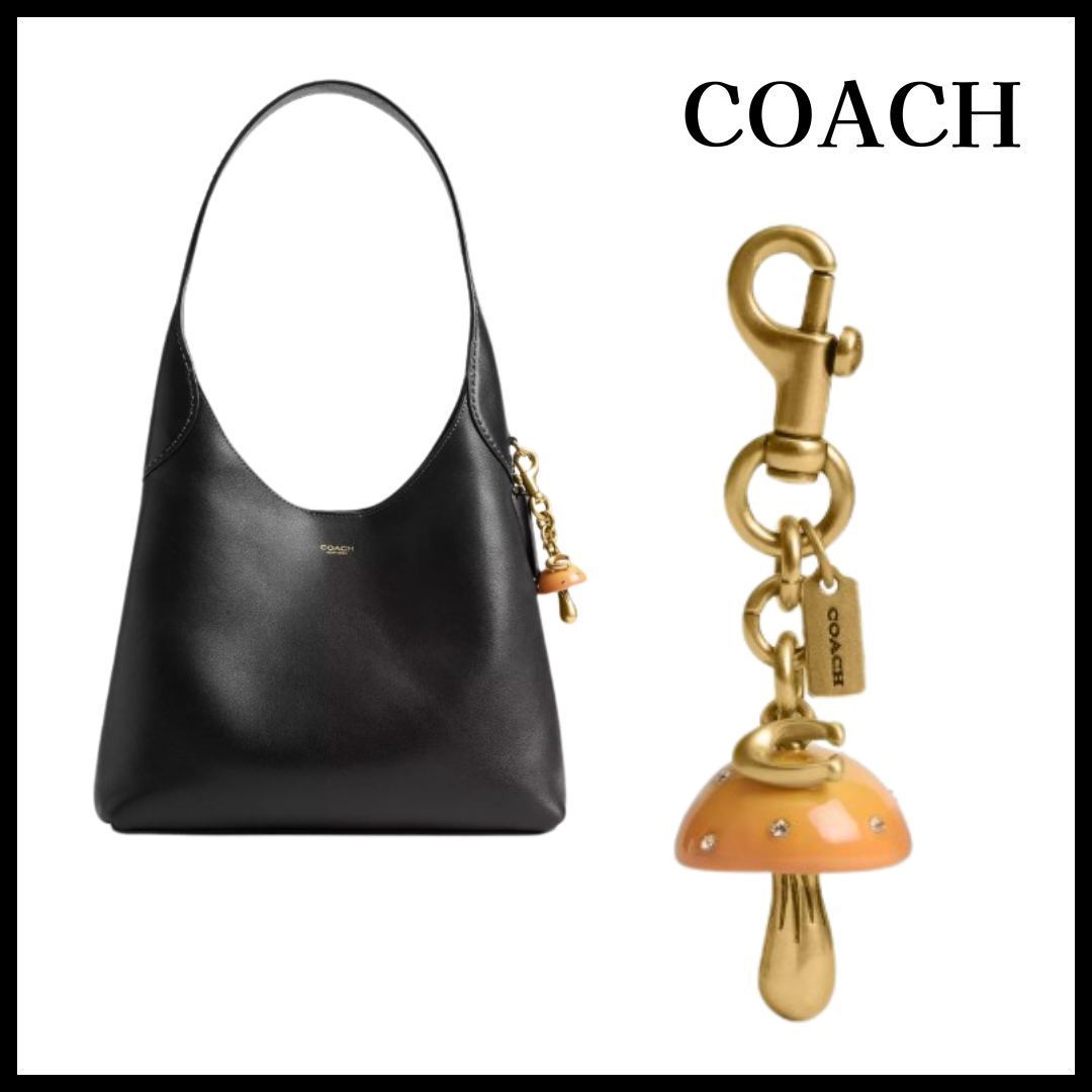 NEW【COACH】マッシュルーム バッグ チャーム
