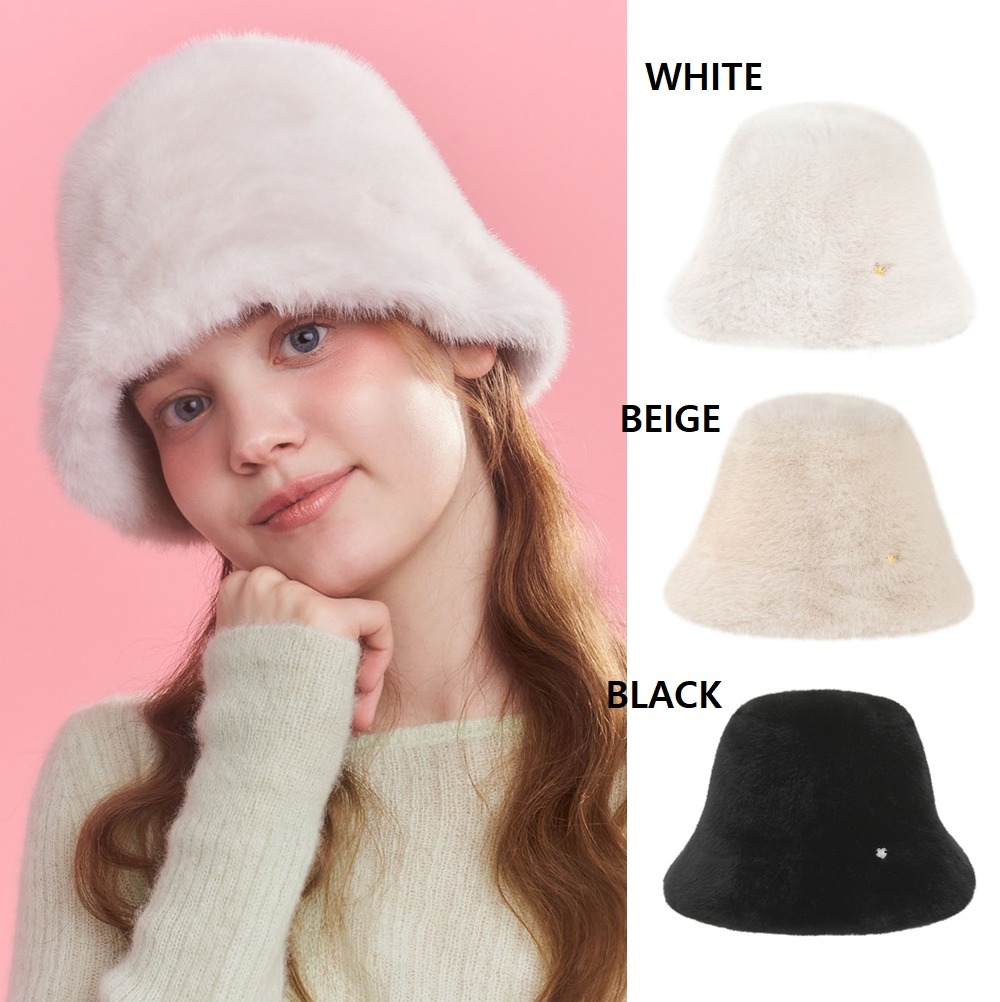 ハット COZY HEART BUCKET HAT_3 COLORS
