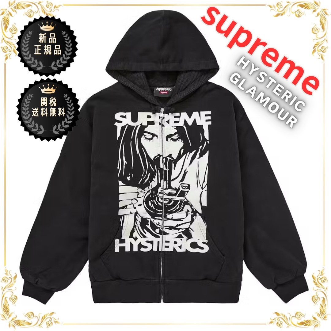Supreme HYSTERICGLAMOUR ThermalLined ZIP パーカー○関送無○